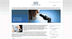 Desktop Screenshot of meycapital.com